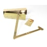 From The Anvil Polished Brass Size 2-5 Door Closer & Cover