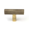 From The Anvil Aged Brass Brompton T-Bar