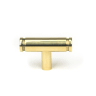 From The Anvil Polished Brass Kelso T-Bar