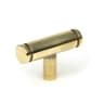 From The Anvil Aged Brass Kelso T-Bar