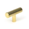 From The Anvil Polished Brass Judd T-Bar
