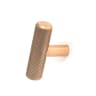 From The Anvil Polished Bronze Brompton T-Bar