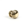From the Anvil Beehive Cabinet Knob 30mm Aged Brass
