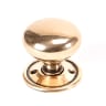From the Anvil Mushroom Mortice/Rim Knob Set Polished Bronze