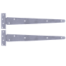 No. 121 Medium Tee Hinge 450mm Zinc Plated (Pair)