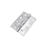 Locksmyth Grade 11 Fire Rated Ball Bearing Hinge 102 x 75 x 64mm Polished Stainless Steel Pack of 3