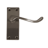 Tiger Scroll Latch Handle Pack Includes Screws Satin Nickel