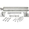 A Perry No.167/153 Adjustable Bottom Fieldgate Hinges Set 600mm Galvanised