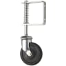 A Perry No.941 Medium Duty Spring Loaded Gate Wheel 284mm Zinc Plated