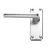 Hoppe Edinburgh Lever Latch 103 x 40 x 10mm Satin Anodised Aluminium