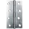 A Perry No.5050 Uncracked Narrow Pattern Butt Hinge 75mm Zinc Plated