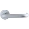 ARRONE AR961 Lever Handle Set on Rose 19mm Satin Stainless Steel AR961/60