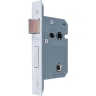 Arrone Mortice Bathroom Lock 63mm AR8023-63-5/8-SC