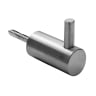 Eurospec Concealed Fix Coat Hook Satin Stainless Steel