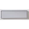 Frisco Eclipse Unsprung Letterplate 250 x 76mm Anodised Aluminium