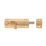 Frisco Straight Barrel Bolt 63 x 25mm Polished Brass