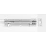 Eclipse Necked Barrel Bolt 152 x 38mm Satin Chrome Plated