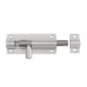 Frisco Straight Barrel Bolt 63 x 25mm Satin Anodised Aluminium