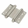 Eclipse Double Action Spring Hinge 102mm L Satin Stainless Steel