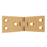 Frisco Solid Drawn Counter Flap Hinges 38 x 102mm Polished Brass