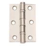 Frisco Plain Bearing Hinge 76 x 51 x 1.5mm Satin Stainless Steel