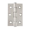 Frisco Washered Hinge 76 x 51 x 2mm Satin Stainless Steel