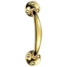Frisco Victorian Bow Handle 150mm Polished Brass