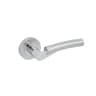 Eclipse Verona Lever on Rose 10 x 50mm Polished Chrome / Satin Chrome