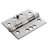 Eurospec Enduro Grade 13 Ball Bearing Security Hinge 102 x 76mm Satin Stainless Steel