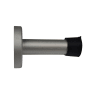 Wall Mounted Projection Door Stop 65mm Satin Anodised Aluminium
