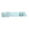 A Perry No.HS617 Safety Hasp and Staple 115mm Zinc Plated