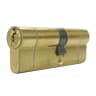 Hi-Sec Anti Snap Bump Euro Cylinder 70mm Brass 25-10-35