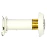 Door Viewer 180 degree suitable for 35-55mm Doors White CVPLWH