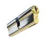 UAP Trade Euro Profile 5-Pin Cylinder 35/35 Brass 70mm