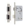 Union HD72 CE DIN Bathroom Lock Radius for end 60mm Backset Stainless Steel