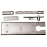 Dorma Floor Spring Double Action Accessory Pack BTS75 Stainless Steel