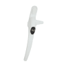 ERA Charisma Cockspur Locking Window Handle Left Hand 21mm White