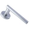 Serozzetta Philadelphia Lever on Rose Satin Chrome
