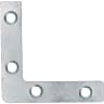 A Perry No.324 Corner Plate 63mm Zinc Plated