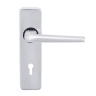 Concealed Lever Lock 154 x 40mm Polished Anodised Aluminium