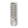 Briton 9160 Mechanical Push Button Digital Lock & Latch Silver