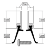 Stormguard Heavy Duty Screw Fix Around Door Seal Mill Finish 2057mm