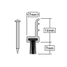 Stormguard Slikseal PVC Around Door & Window Seal Set White 2057mm