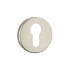 Round Euro Escutcheon Stainless Steel Effect