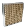 Astroflame Air Transfer Louvered Face Plate 250 x 250mm