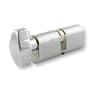 Union 2X13 Oval Profile Key & Turn Cylinder Satin Chrome