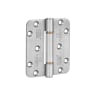 Union 603 Powerload Butt Hinge Radius Corner Bright Zinc Plated 100mm X 88mm X 3mm 