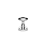 Manital Oval Mortice Knob 61mm Satin Chrome