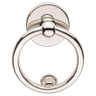 Carlisle Brass Victorian Ring Door Knocker Polished Chrome