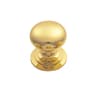Carlisle Brass Victorian Cupboard Knob 25mm Polished Brass
